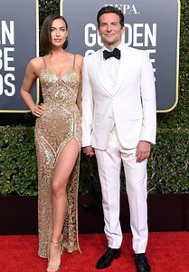 Irina Shayk and Bradley Cooper – 2019 Golden Globe Awards Red Carpet • CelebMafia
