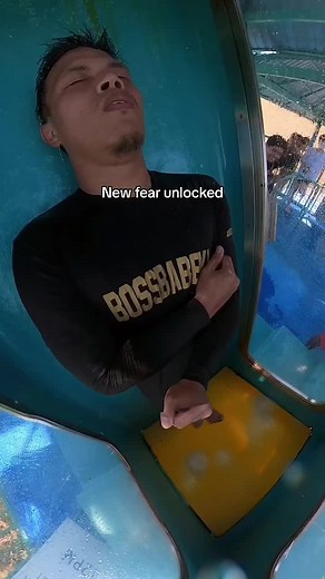 Girl Gets Stuck in Water Slide | Waterslide Fail