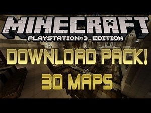 DOWNLOAD PACK 30 MAP DOWNLOAD + TALK MINECRAFT PS3 PS4 EU & US / DISC & DIGITAL