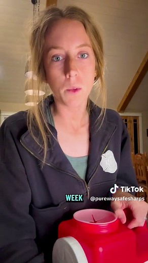 Clinics don’t separate injections from disposal. They go hand in hand! At home, that connection often gets overlooked, even though the risks are the same. Thank you to @strongshept1d for sharing this video on how they now dispose! - - - - - ##sharpscontainer #medicalwaste #medicalwastedisposal #purewaypartner #purewaydisposal #purewayoflife #homehealthwaste #homehealthcare #glp1community #sharpsdisposal #diabeticfriendly