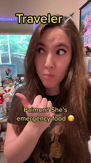 Meeting Amber in Genshin Impact | Paimon is Not Emergency Food 😂