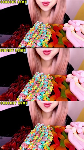 ASMR Satisfying Eating Sounds #asmr #asmreating #asmrmouthsounds #asmrfood