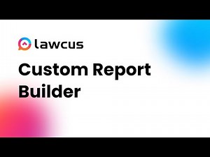Custom Report Builder