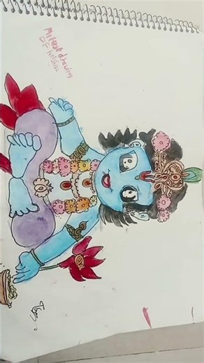 krishna drawing