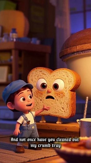 The Talking Toaster | Funny Animated video #toast #toaster