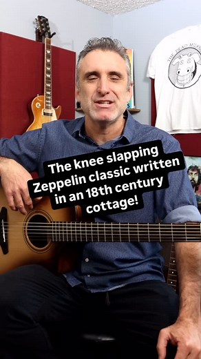 Anthony Parker on Instagram: "Bron Yr Aur stomp by Led zeppelin was written in an old cottage with no running water or electricity. #guitarlesson #bronyraurstomp #ledzeppelin"
