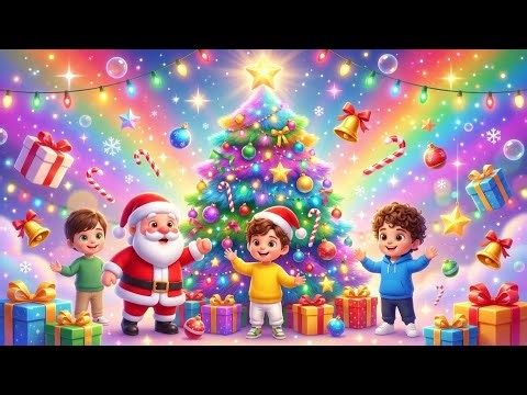 Santa Santa Ho Ho Ho 🎄 | Christmas Rhyme