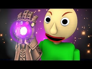 BALDI THANOS PRANK CHALLENGE (Avengers: Endgame 3D Animation)
