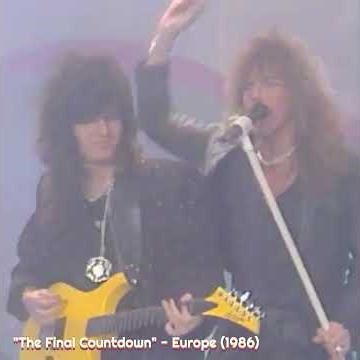 "The Final Countdown" - Europe,#fun-music-videos,#80s-coolest-songs