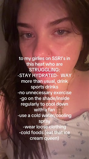 Coping with Heat While on SSRIs