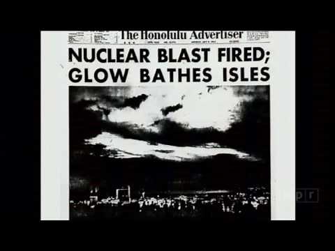 What It Looks Like From The Ground When A Hydrogen Bomb Explodes In Space