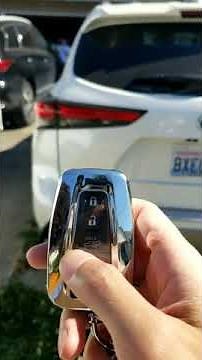 2021Toyota Highlander Rear Lift gate kick sensor technique