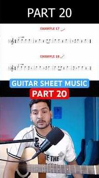 Practical Examples for Guitar Sheet Music Part 20