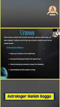 Uranus in Astrology: Hidden Influence on Your Personality & Future