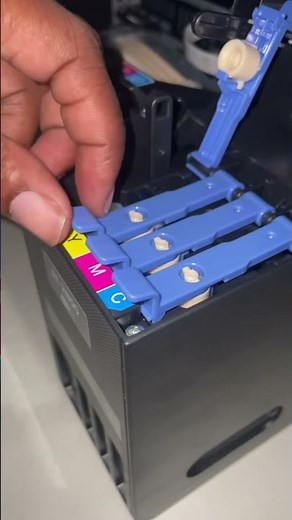 Setting up our brand new Epson 2850.. #epson #printer #printing #smallbusiness #inkdrawing