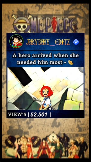 「 Luffy saves her 🔥 」– One Piece Fan Letter | #onepiece #luffy #anime