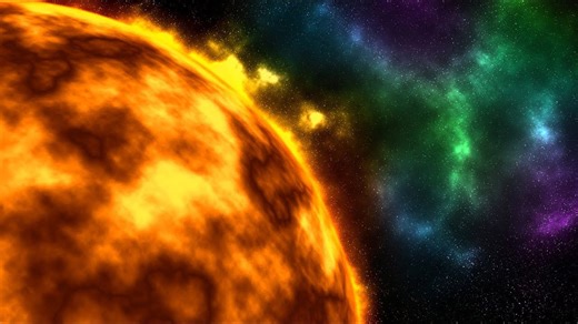 Photoshop: How to create an awesome sun in deep space from scratch