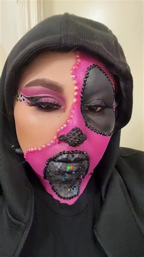 Ghostface Makeup Inspiration for Halloween