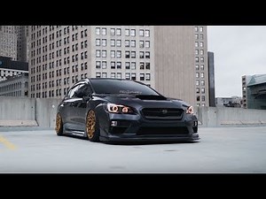 Bagged Subaru WRX in Detroit! | 4k | @solswrx