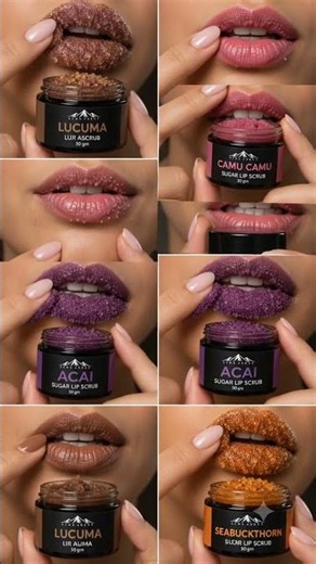 💋 Which Lip Scrub Is Right for You? ✨ 4 Superfruit Lip Scrubs for Soft, Smooth Lips #naturalskincare