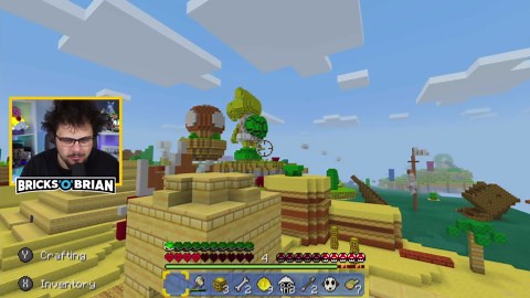 Ghost houses & terrifying TNT! - Minecraft Super Mario with Bricks 'O' Brian!