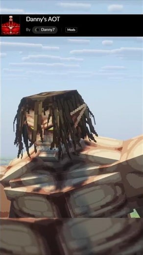 This is the BEST ATTACK ON TITANS mod for MINECRAFT! - Danny's AOT Mod #minecraft
