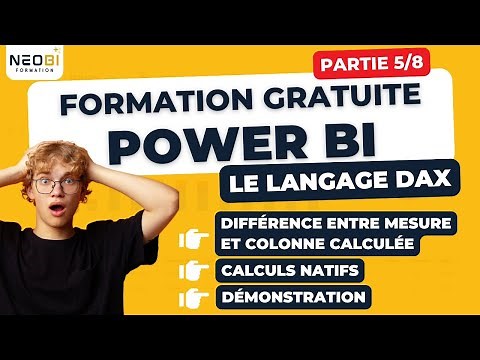Formation POWER BI complète 2026 — le langage dax ! [5/8]
