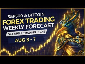 🎯 Weekly Forex Forecast | EURUSD, GBPUSD, USDJPY, BITCOIN, S&P500, AUDUSD, XAUUSD OIL (08/03/2026)