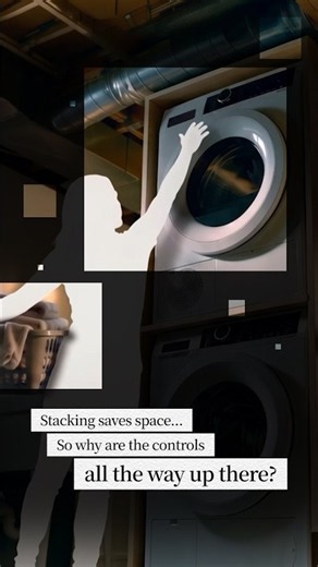 Why are the controls all the way up there? | LG WashTower™