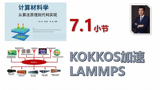 【计算材料学-从算法原理到代码实现】视频教程 | 7.1_GPU加速的LAMMPS安装教程(KOKKOS)