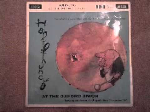 Gerard Hoffnung at the Oxford Union Part 1/3