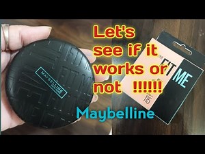💖 Maybelline Fit Me Face Powder 115 Review | Best Compact for Fair Skin? | Heena vlogs and unbox