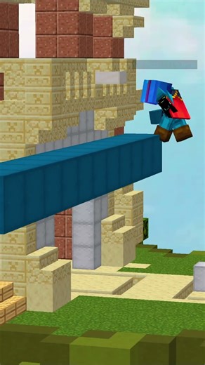 High Ground = OP #bedwars #minecraft