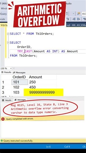SQL Tricks | Catch The Bad Records | TRY_CAST