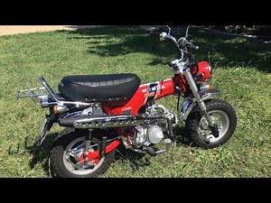 Icebear champion/ Honda CT70 modifications so far.
