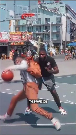 The Professor Streetball Skills Are INSANE #basketball #shorts #and1 #streetball