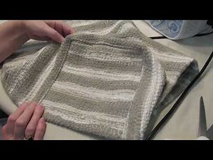 Basic arm caps for a chair - Professional tips and tutorial for all levels