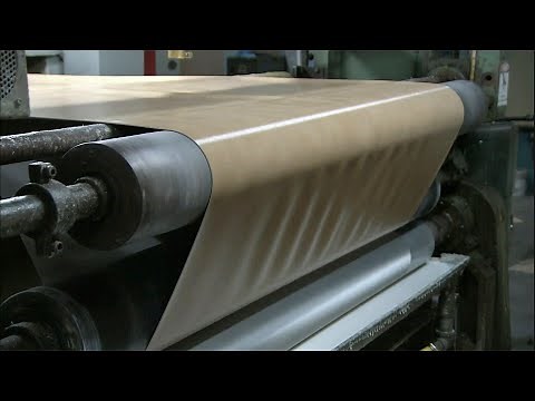 探访人造皮革工厂，拥有真皮般的人造革是怎么制作出来的