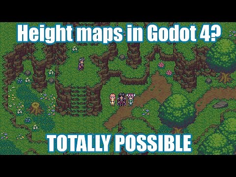 Height Maps in Godot 4 - Sample from my JRPG project