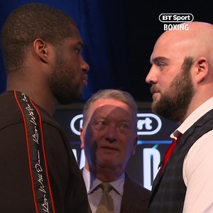 2.9K views · 50 reactions | The Dubois v Gorman face off you've all been waiting for  Two of boxing's best prospects putting their undefeated records on the line so early on... This is what boxing is all about. What a fight!  | TNT Sports Football | Facebook