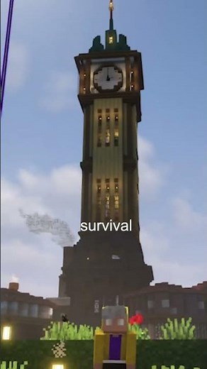 Building Harry Potter in Minecraft! #hogwarts #minecraft #harrypotter #building #mc #survival