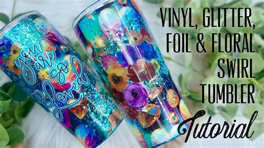 Tumbler customization gets a major upgrade with this vinyl hack
