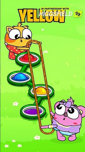What color is this? 🤔 Teamwork and colors challenge #forkids