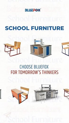Top 10 Smart School Furniture Designs | Bluefox Interio