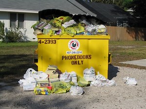 Is it time to get rid of phone books?