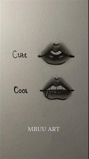 How I draw different Lips Tutorial✏️ #drawing #tutorial #howtodraw #lips #art