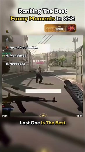 Top 5 The Best Funny Moments In CS2 😂 #cs2 #csgo #cs2moments #cs2memes #shorts