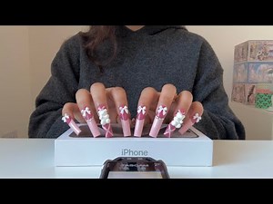 ASMR Tapping & Scratching With XXL Nails No Talking 🌙