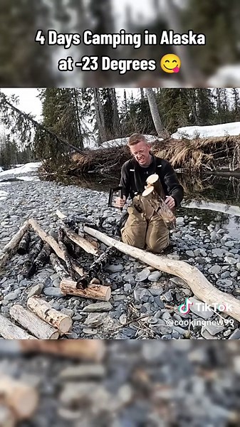 Surviving 4 Days Camping in Alaska's Freezing Temperatures