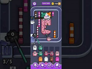 Pixel Flow Level 144 Hard. Walkthrough Gameplay